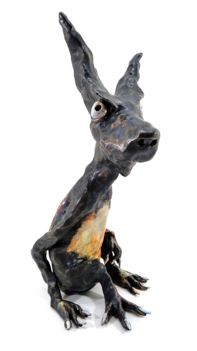 WALDEMAR XII 雕塑, 15.4x6.7 in