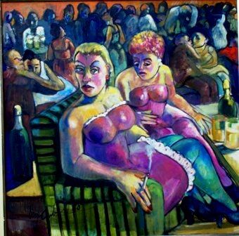 Pintura intitulada "mus076 - Casa notur…" por Luiz Carlos De Andrade Lima, Obras de arte originais
