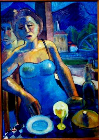 Pintura intitulada "mus080 - Morretense" por Luiz Carlos De Andrade Lima, Obras de arte originais, Óleo