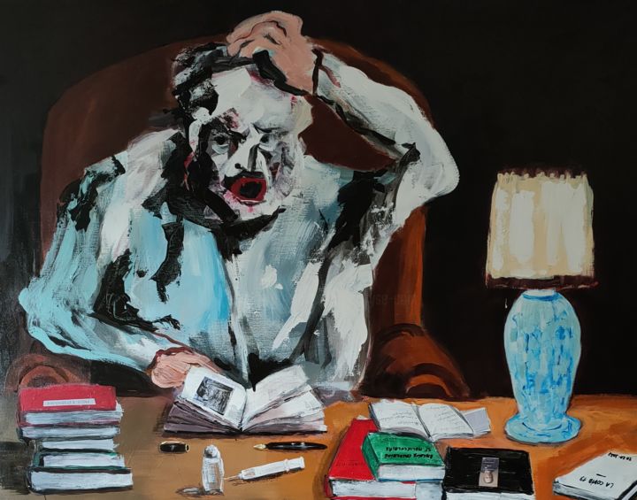 Le vaccin 绘画, 35x45.7 in