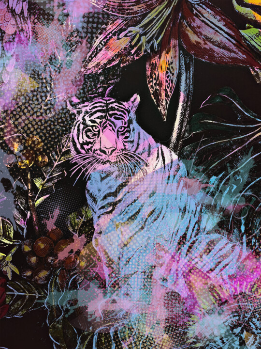 tiger 数字艺术