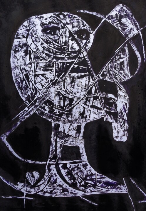 绘画,  13.8x8.7 in 