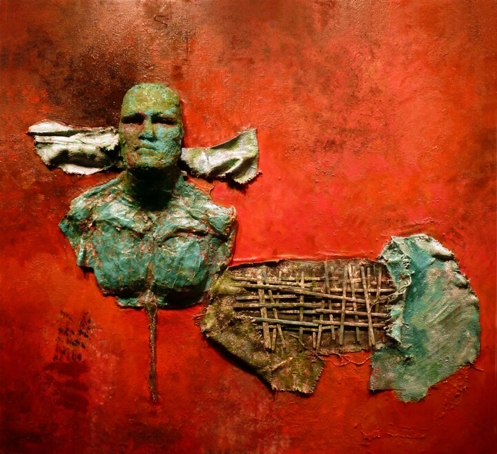 Guardian 雕塑, 48x48 in