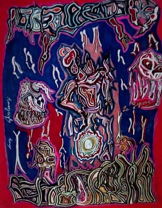 图画,  9.1x6.7 in 