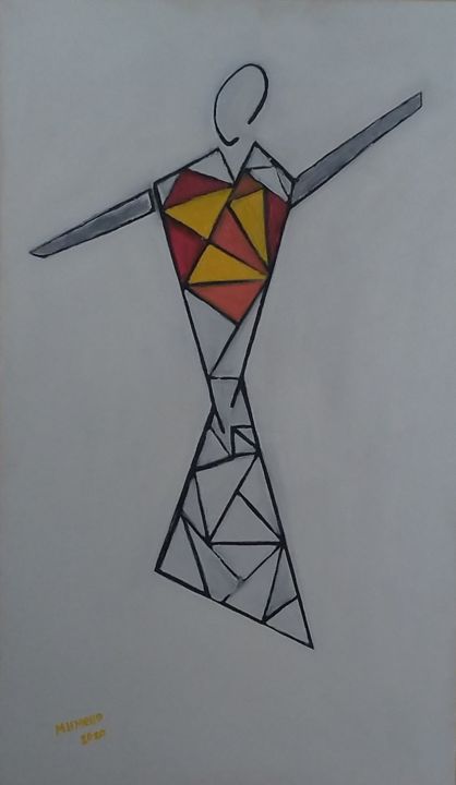 绘画,  19.7x11.8 in 