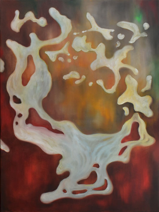 DANCE 2 original oil painting,home decor,office decor,gift 绘画, 31.5x23.6 in