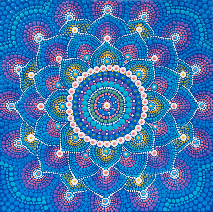 Disclosure of Consciousness 绘画, 11.8x11.8 in