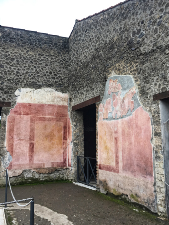 morals and wall painting, Pompei 摄影