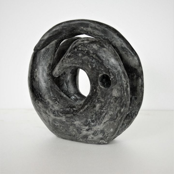 雕塑,  8.3x9.1 in 