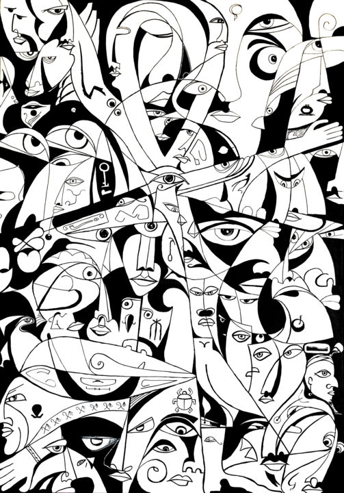 The Life - Ancient Egypt 绘画, 39.4x27.6 in