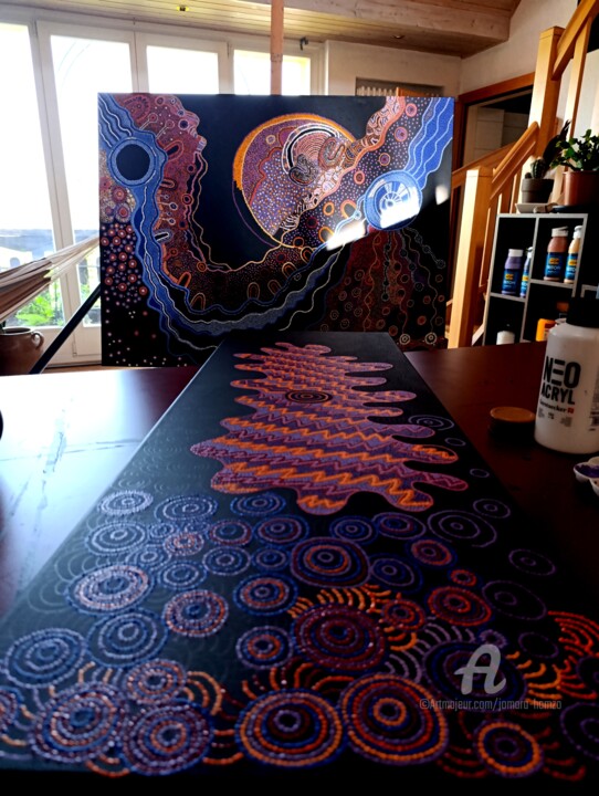 Être de Rêve 绘画, 27.6x19.7 in