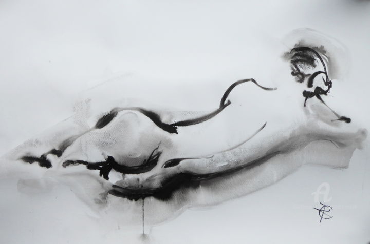 绘画,  19.7x27.6 in 