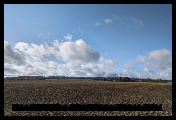 Arts numériques intitulée "My Mind Is A Plough…" par Gerald Shepherd F.F.P.S., Œuvre d'art originale, Travail numérique 2D