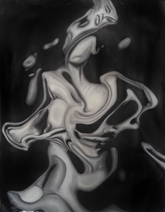 绘画,  43.3x36.2 in 