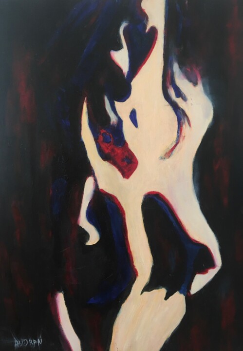 La femme nourricière 绘画, 27.6x19.7 in