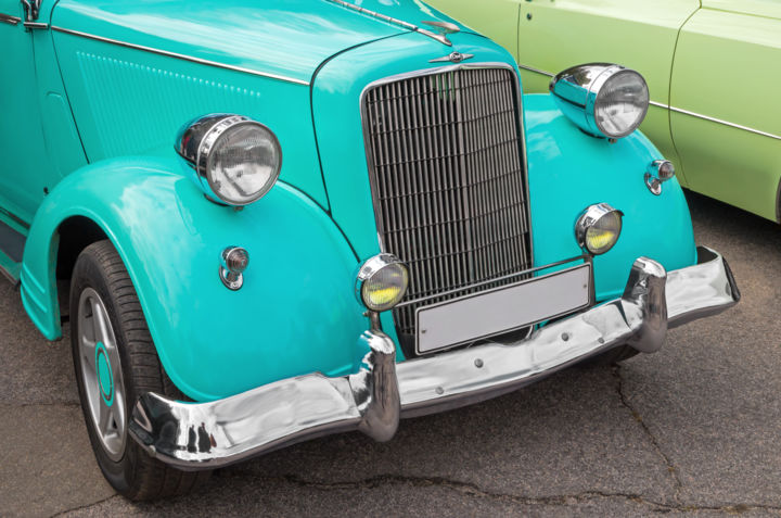 Retro automobile 摄影