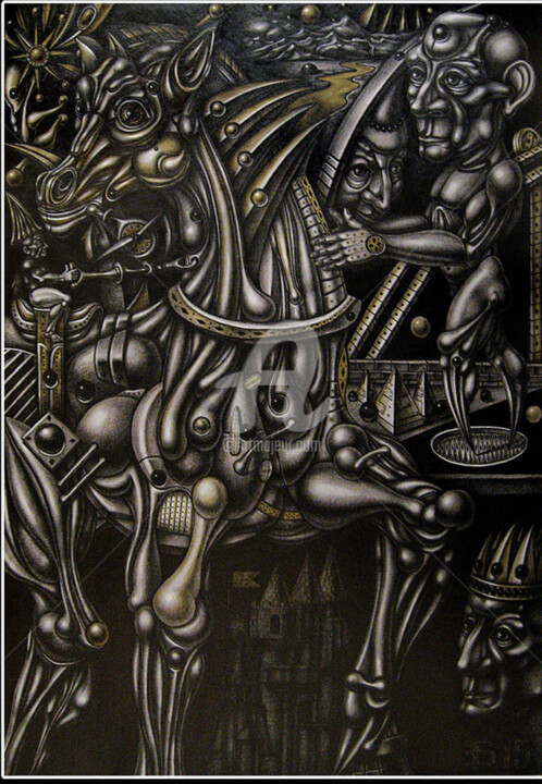 Horsepower 2 图画, 39.4x27.6 in