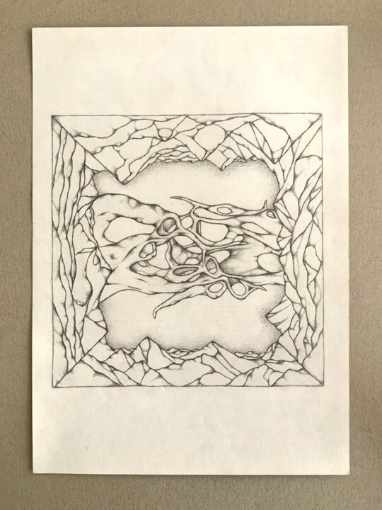图画,  11.7x8.3 in 