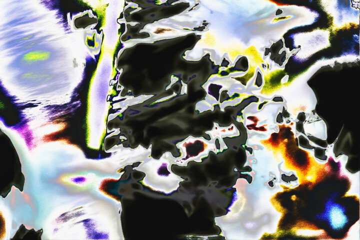 Fotografie getiteld "leaves on a windy a…" door Giorgio Gerardi, Origineel Kunstwerk, Digitale fotografie