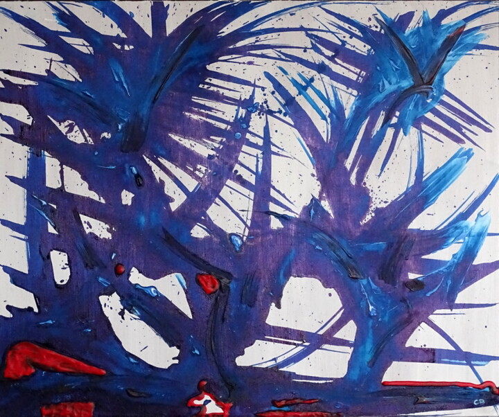 Ballet dancers 绘画, 19.3x23.6 in