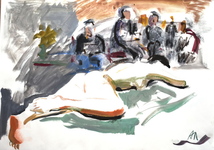 图画,  16.5x23.2 in 