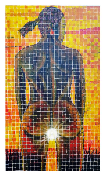 绘画,  45.9x27.4 in 