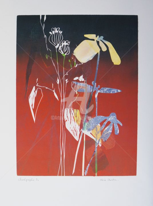 Chorégraphie 3 印花与版画, 15.8x11.8 in