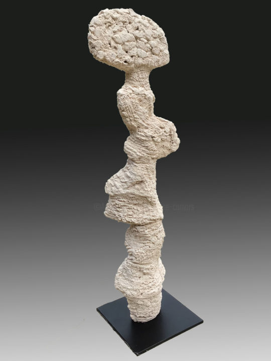 Eclosion minérale (moyenne taille) 雕塑, 35.4x7.9 in