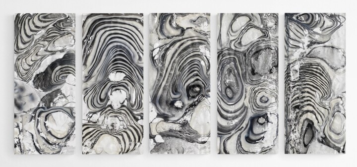 Composition No. 245 绘画, 44x95 in
