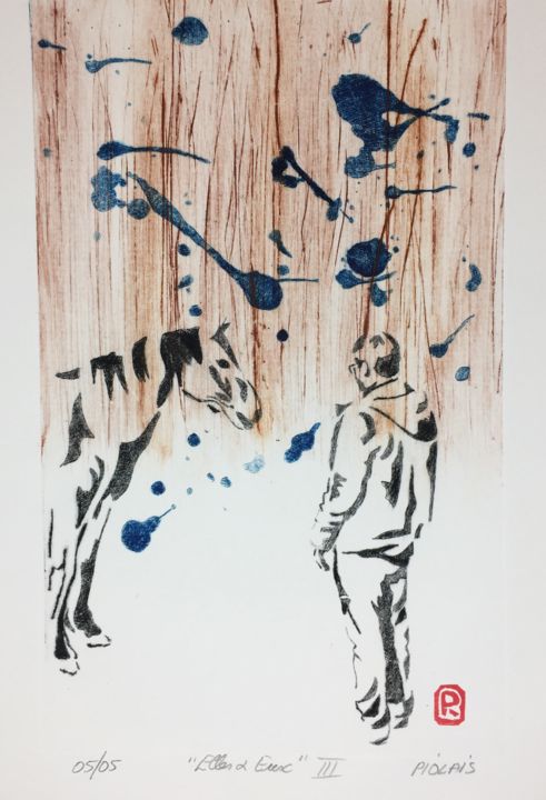 印花与版画,  9.7x5.9 in 