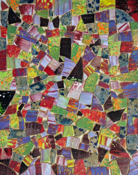 「Untitled 13」というタイトルの絵画 Oberlin The Artistによって, オリジナルのアートワーク, アクリル