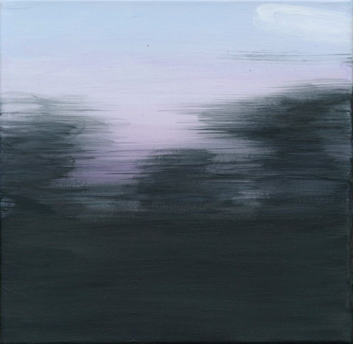 Painting titled "Durée limitée : Km…" by Martine Lafont, Original Artwork, Acrylic Mounted on Wood Stretcher frame