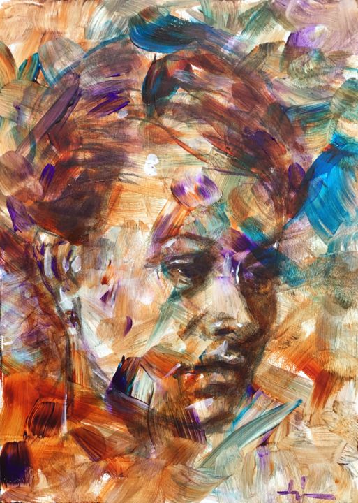 Madame2 绘画, 11.4x8.3 in