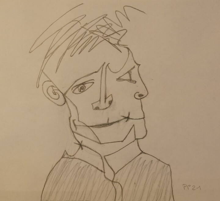 Cubist Bachelet - 1 图画, 7.9x7.9 in
