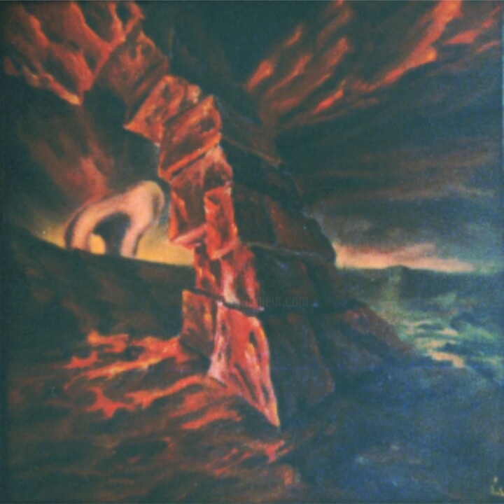 Ухо 绘画, 11.8x11.8 in