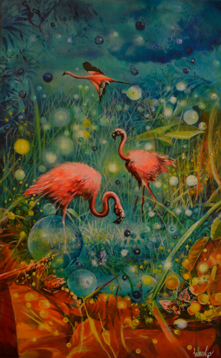 Mist 绘画, 31.5x19.7 in