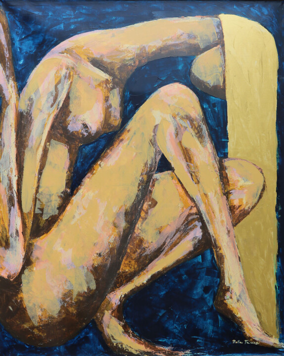 Blue 绘画, 39.4x31.5 in