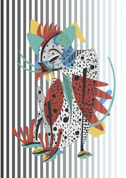 "1.5" başlıklı Dijital Sanat Melo tarafından, Orijinal sanat, Dijital Resim