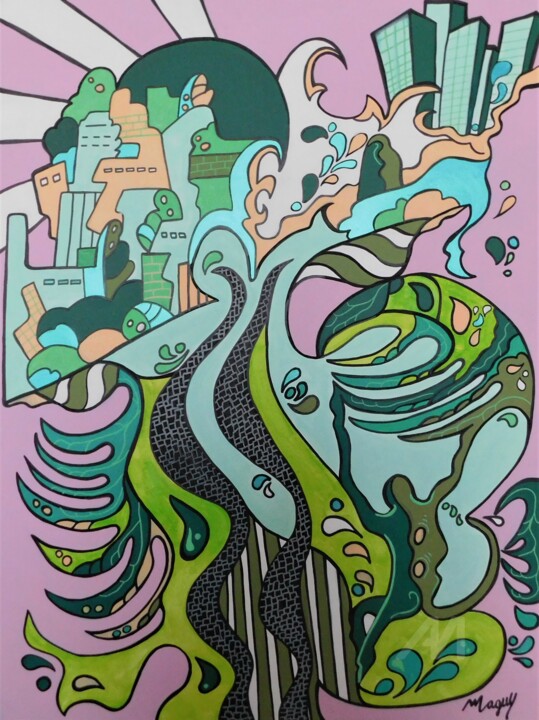 Rio 绘画, 31.5x23.6 in