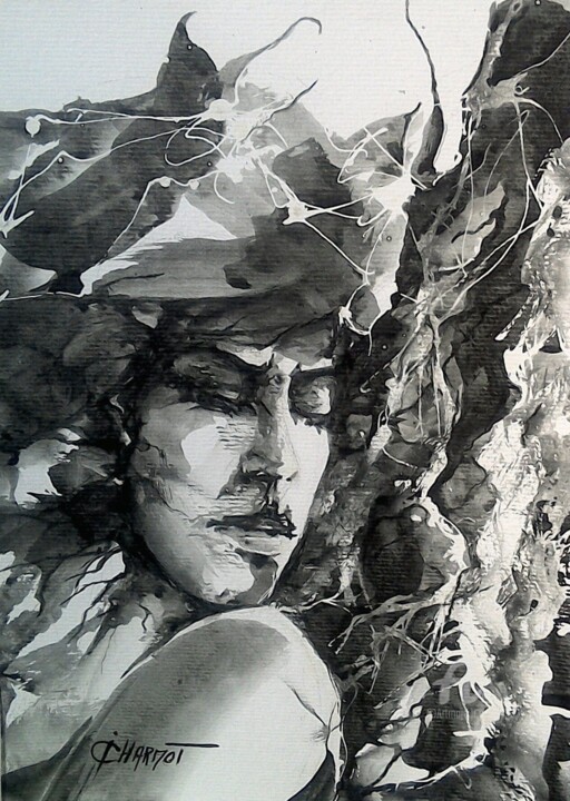 绘画,  11x8.3 in 