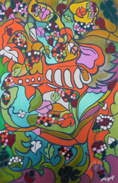 Barquense 绘画, 45.3x29.5 in