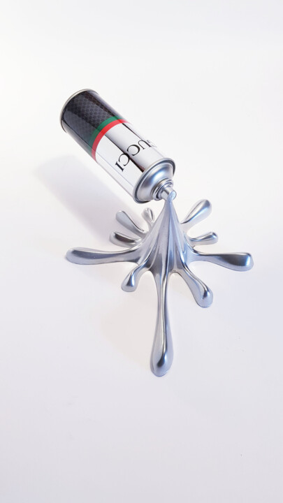 SPLASH IT- GUCCI 雕塑, 12.2x9.5 in
