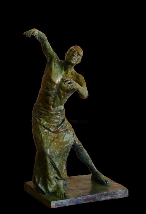 Butô 3 雕塑, 13.8x7.1 in