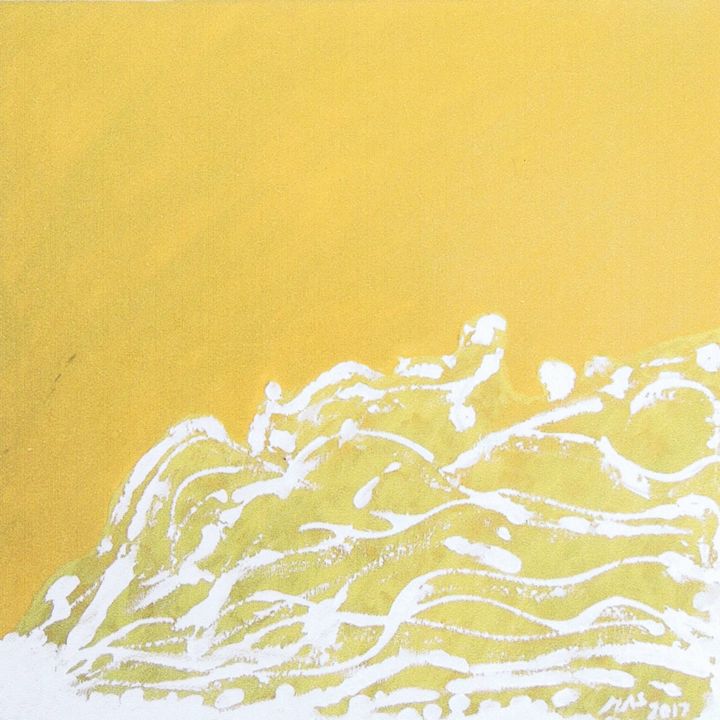 Peinture intitulée "Maresia" par Manuel Araújo Silva, Œuvre d'art originale, Acrylique Monté sur Châssis en bois