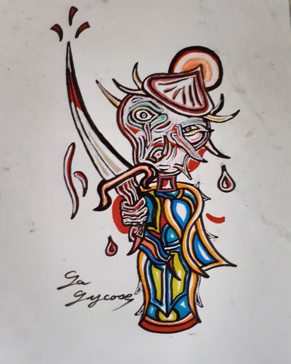 图画,  9.1x7.1 in 