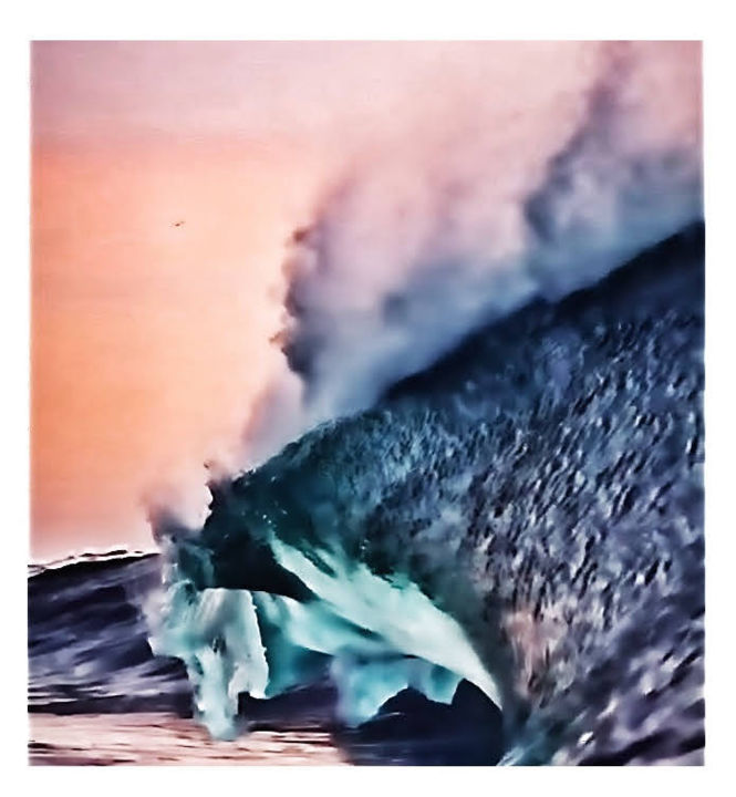 Photography titled "Vague" by Patma, Original Artwork, Digital Photography