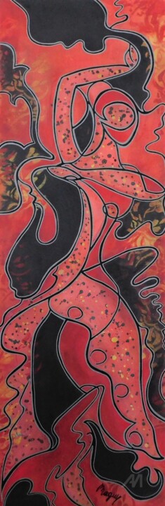 绘画,  47.2x15.8 in 