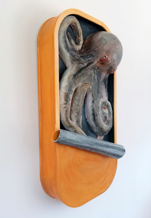 L'intelligence du pouple 雕塑, 34.7x17.7 in