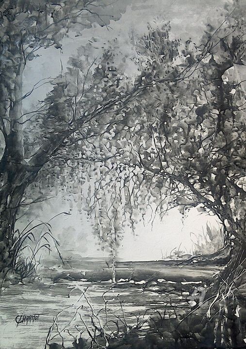 Eveil 绘画, 27.6x19.7 in