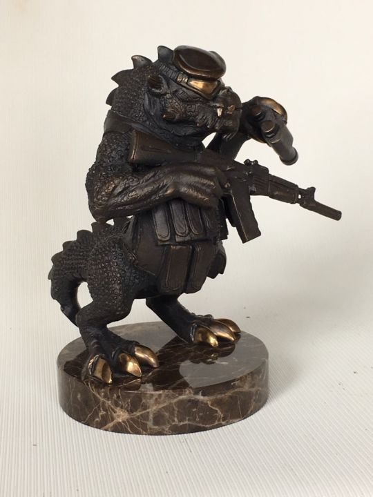 Пограничник 雕塑, 6.3x3.5 in